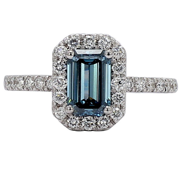 Suzanne Ring - 1.70 Ct. T.W. Blue - New World Diamonds - Ring