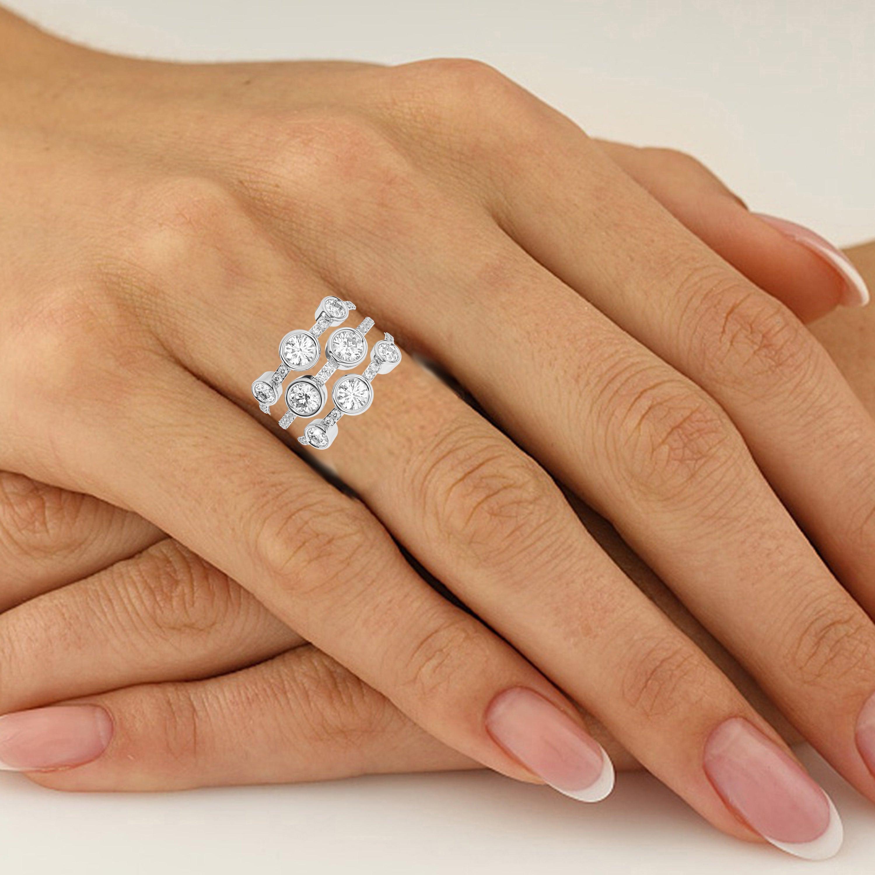 Sylvia Ring - 3.00 Ct. T.W. - Ring - gemstone - jewelry