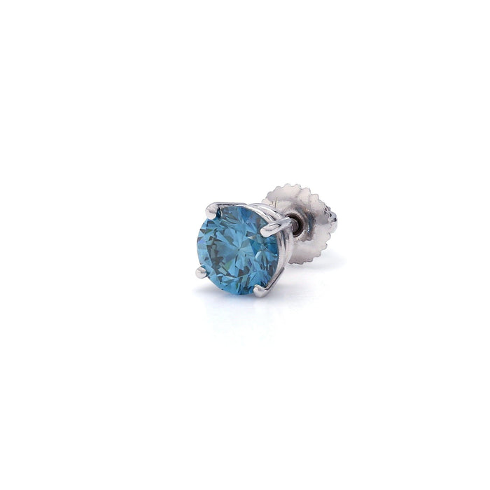 Taner Earring 1.0 Ct. Blue - New World Diamonds - Earrings