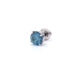 Taner Earring 1.0 Ct. Blue - New World Diamonds - Earrings