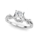 Tara Cushion Setting - Settings - gemstone - jewelry