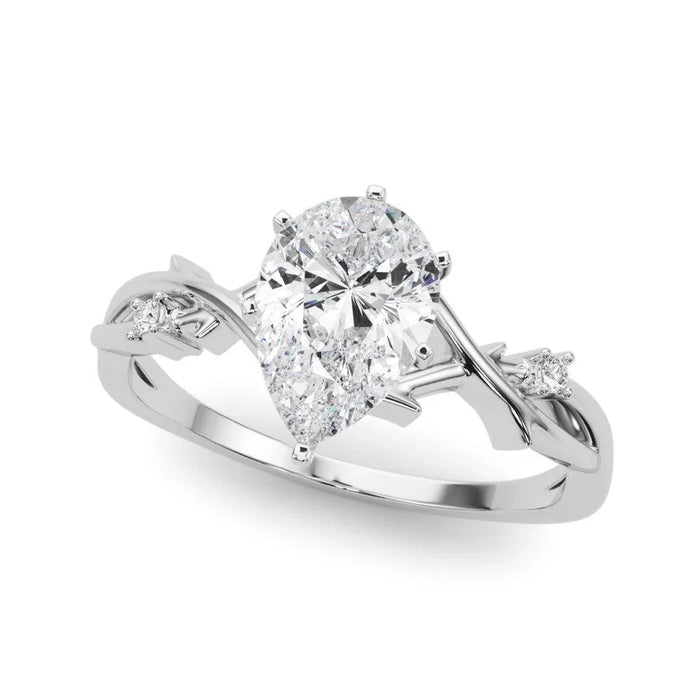 Tara Pear Setting - Settings - gemstone - jewelry