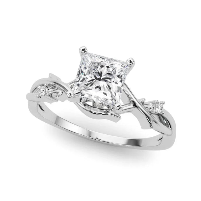 Princess Setting Princess Cut Diamond Engagement Ring for Women | Lab Grown Diamonds