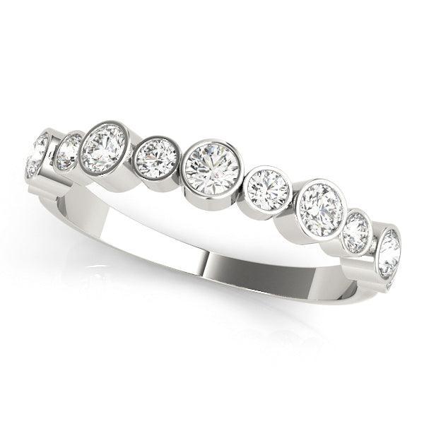 Taylor Bezel Band - Ring - gemstone - jewelry