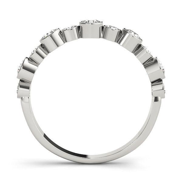 Taylor Bezel Band - Ring - gemstone - jewelry