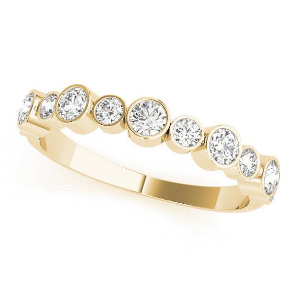 Taylor Bezel Band - Ring - gemstone - jewelry