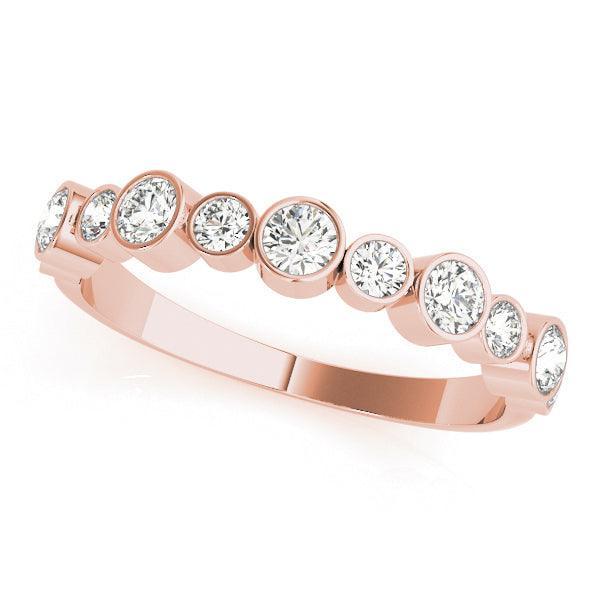 Taylor Bezel Band - Ring - gemstone - jewelry