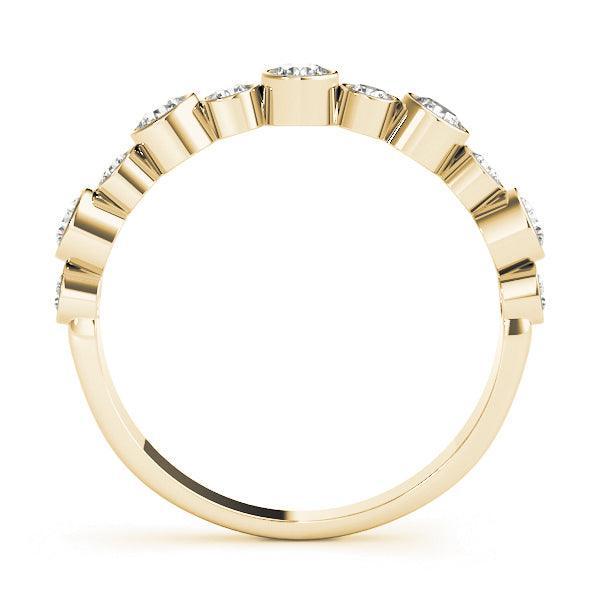 Taylor Bezel Band - Ring - gemstone - jewelry