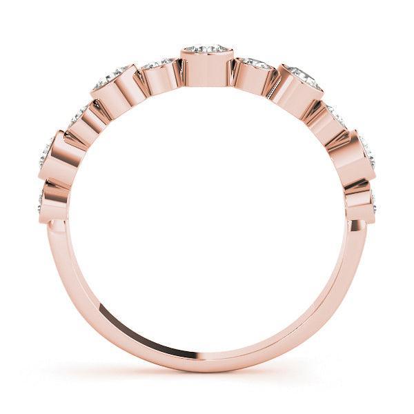 Taylor Bezel Band - Ring - gemstone - jewelry