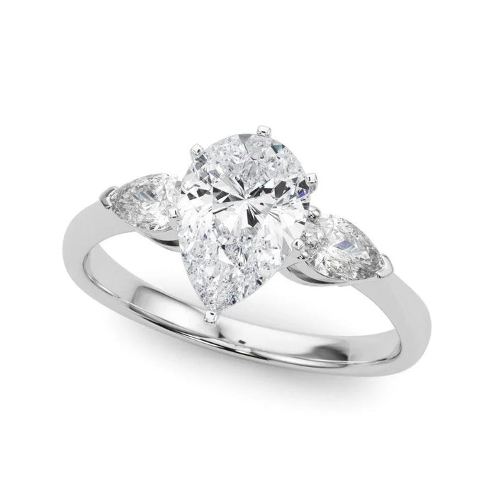 Teena 3 Stone Setting - New World Diamonds - Settings