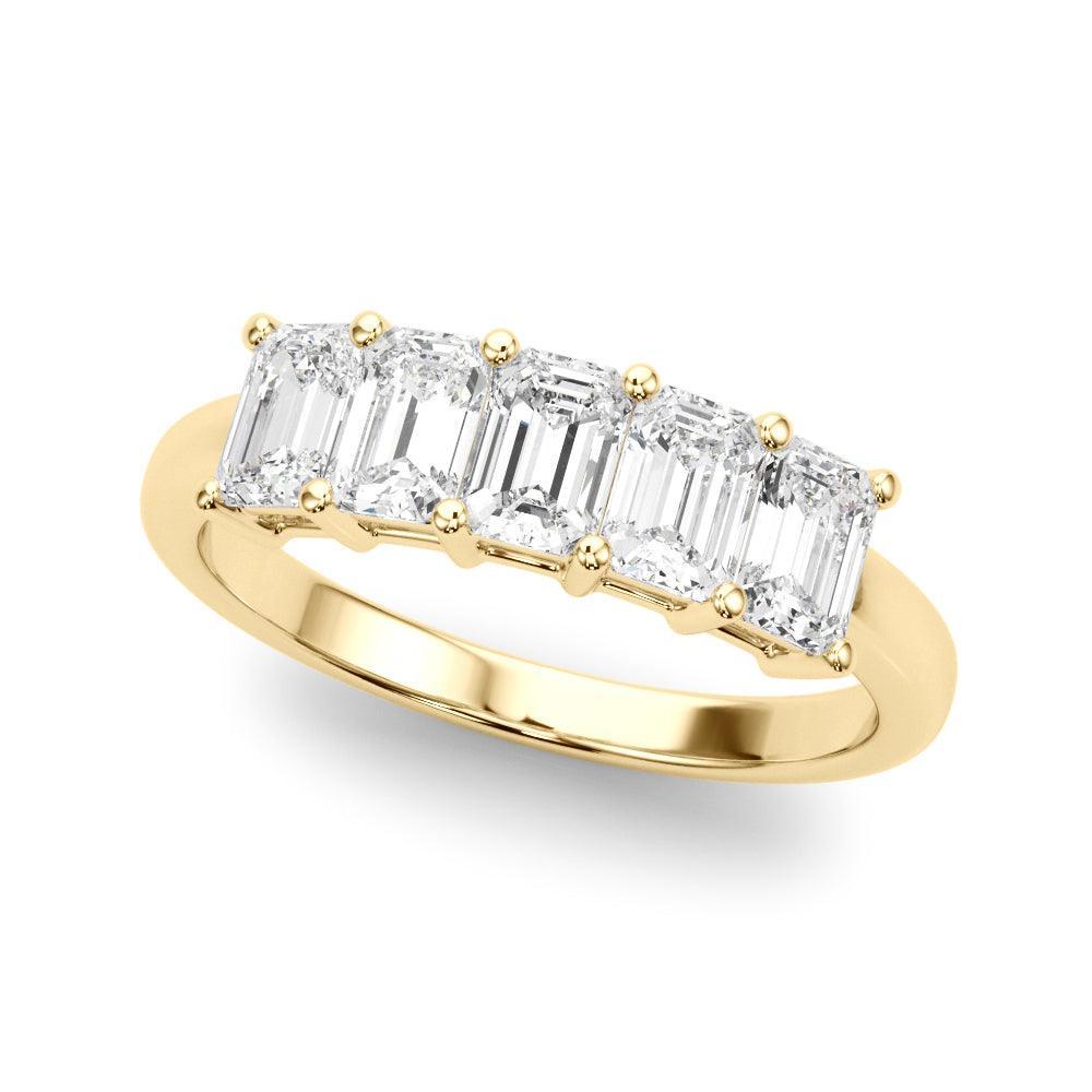Tesoro Five Stone Ring 1 1/4Ctw - Ring - gemstone - jewelry