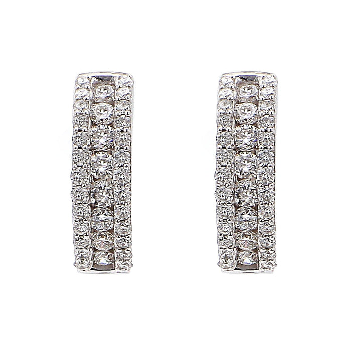 Theresa Earrings 1.00 Ct. T.W. - New World Diamonds - Earrings