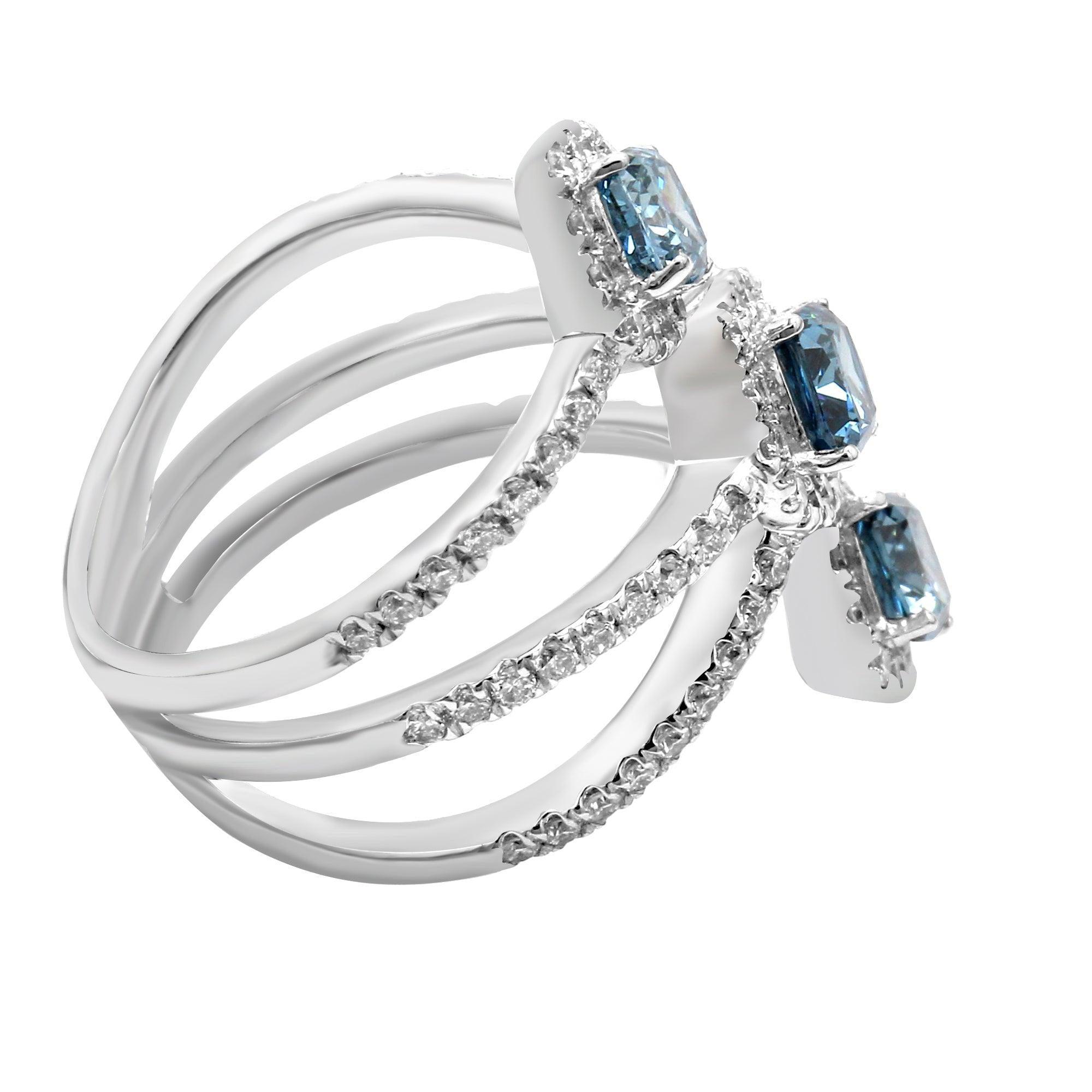Tillie Ring - 2.40 Ct. T.W. - Ring - gemstone - jewelry