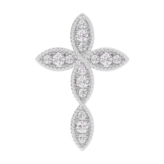 Timeless Cross Pendant - 1/3 Ctw fine jewelry, engagement rings for fashion and gifts