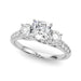Tina 3 Stone Setting - New World Diamonds - Settings