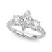 Tina 3 Stone Setting - New World Diamonds - Settings