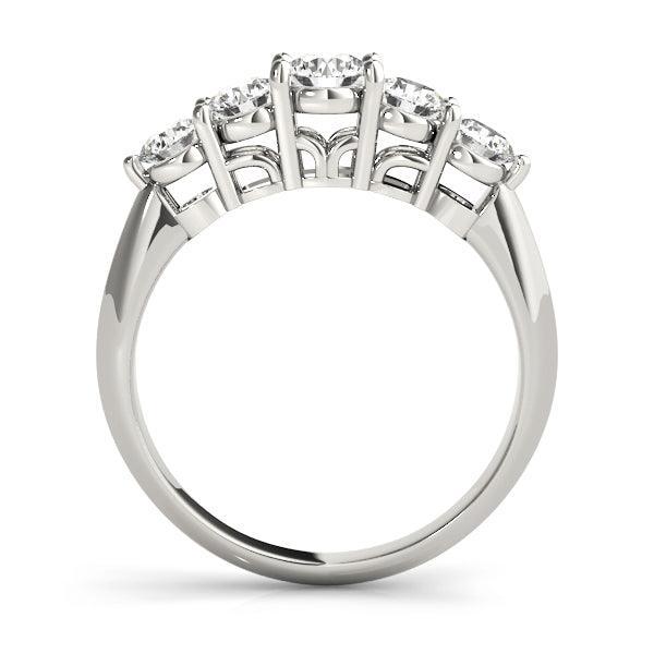 Tori Five Stone Band 1.0Ctw - Ring - gemstone - jewelry