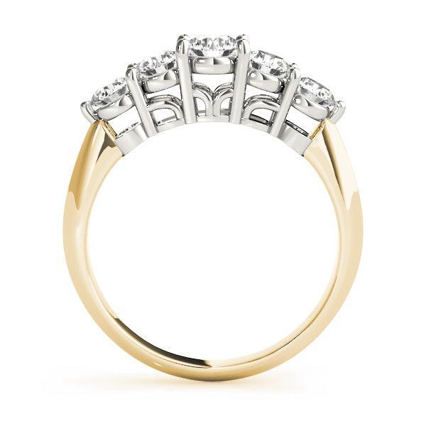 Tori Five Stone Band 1.0Ctw - Ring - gemstone - jewelry