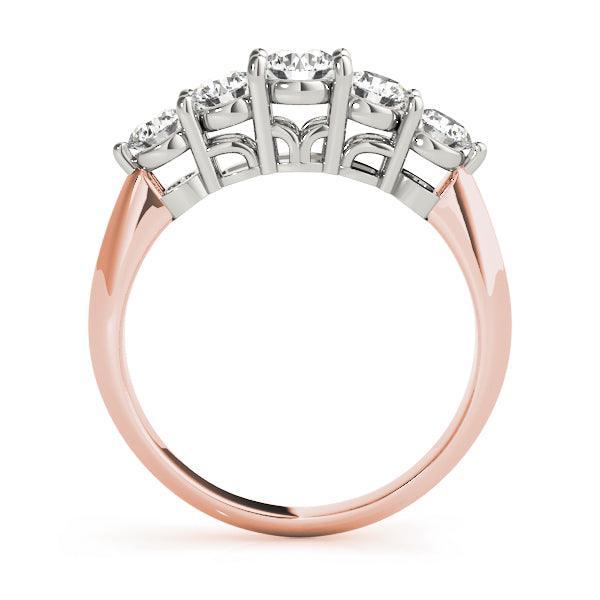 Tori Five Stone Band 1.0Ctw - Ring - gemstone - jewelry