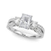 Tracy 3 Stone Setting - New World Diamonds - Settings