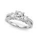 Tracy 3 Stone Setting - New World Diamonds - Settings
