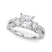 Tracy 3 Stone Setting - New World Diamonds - Settings