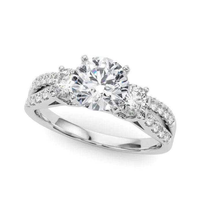 Tracy 3 Stone Setting - Settings - gemstone - jewelry