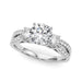 Tracy 3 Stone Setting - Settings - gemstone - jewelry