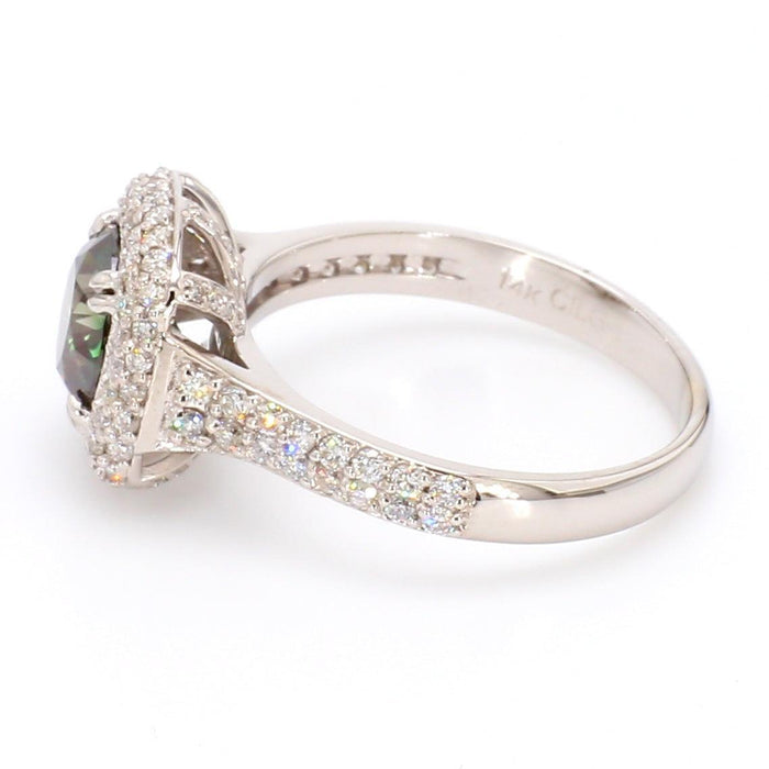 Trudy Halo Engagement Ring - New World Diamonds - Ring