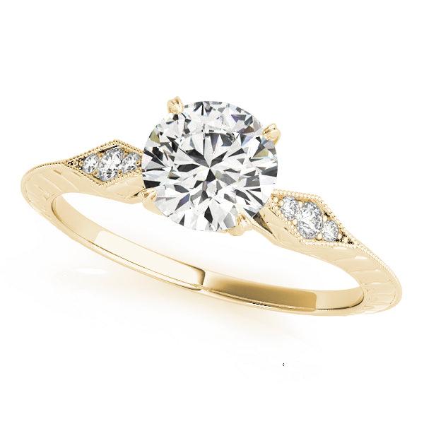 Vintage Lana Engagement Ring 1/2 Ct IGI Certified - New World Diamonds - Ring