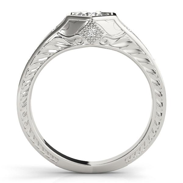 Vintage Thelma Engagement Ring 1/2 Ct IGI Certified - New World Diamonds - Ring