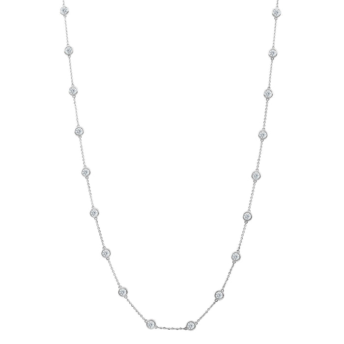 Viola Necklace - 4.0Ctw. - New World Diamonds - Necklace