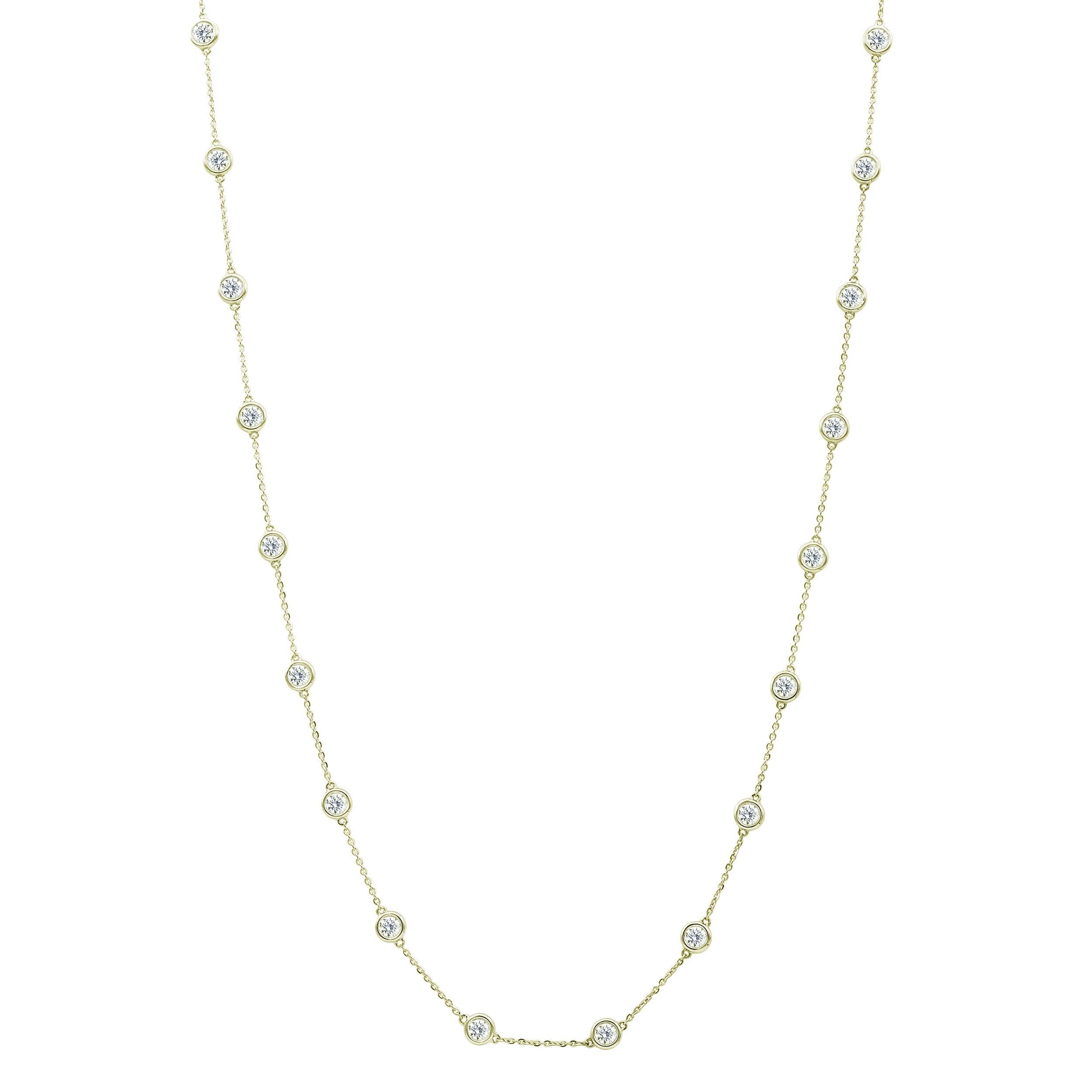Viola Necklace - 4.0Ctw. - Necklace - gemstone - jewelry