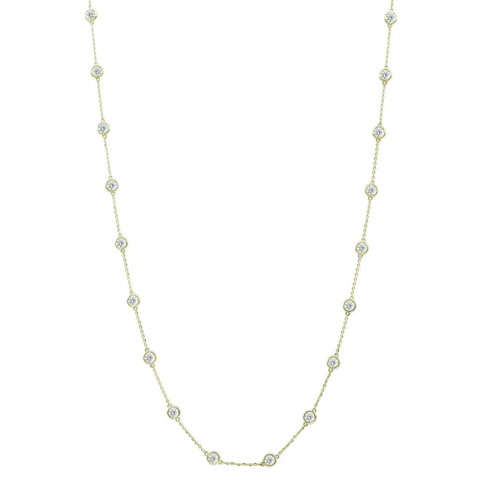 Viola Necklace - 4.0Ctw. - Necklace - gemstone - jewelry