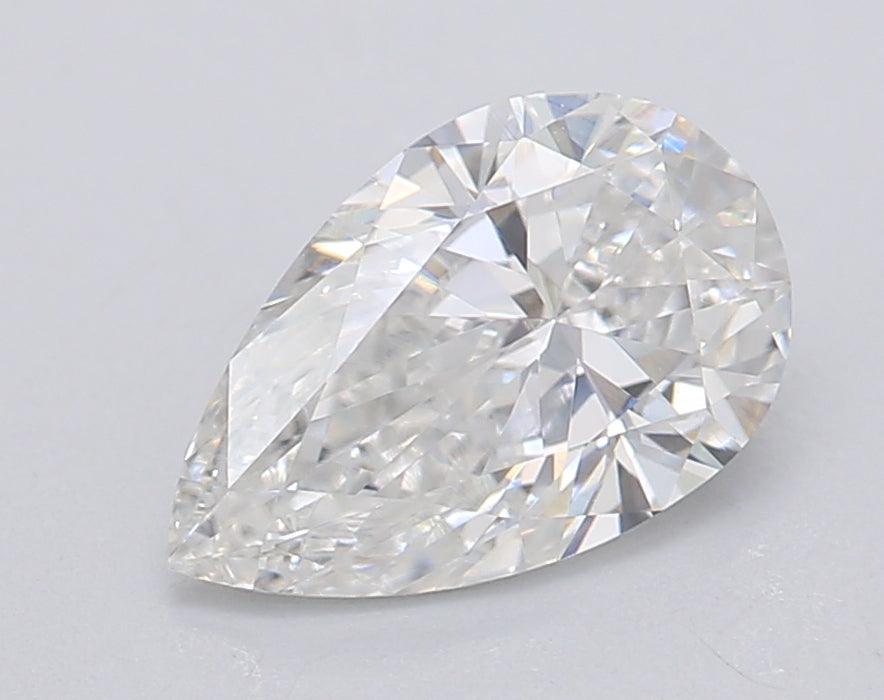 0.61Ct F VS1 IGI Certified Pear Lab Grown Diamond - New World Diamonds - Diamonds