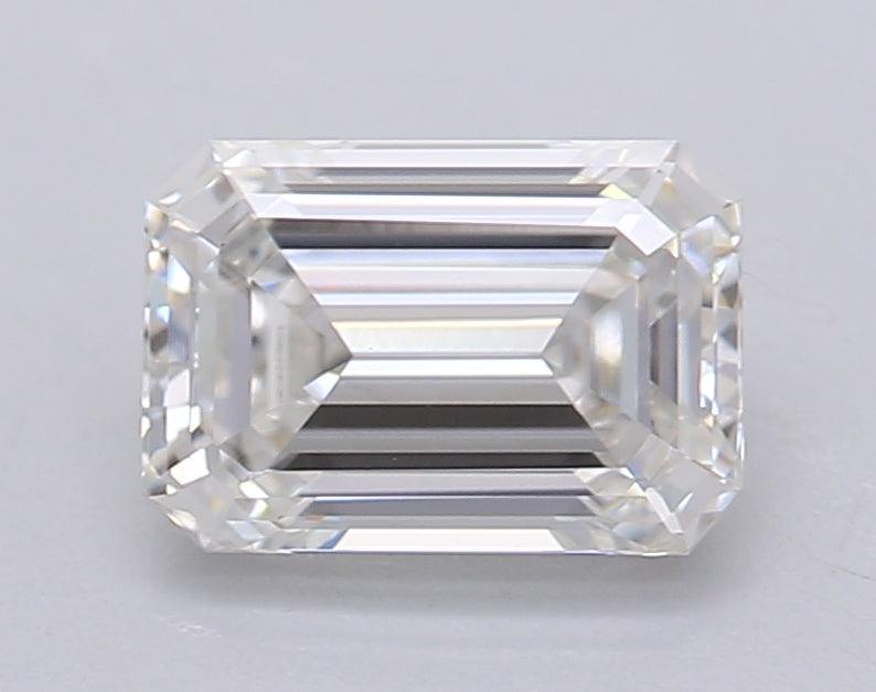 0.6Ct F VVS2 IGI Certified Emerald Lab Grown Diamond - New World Diamonds - Diamonds
