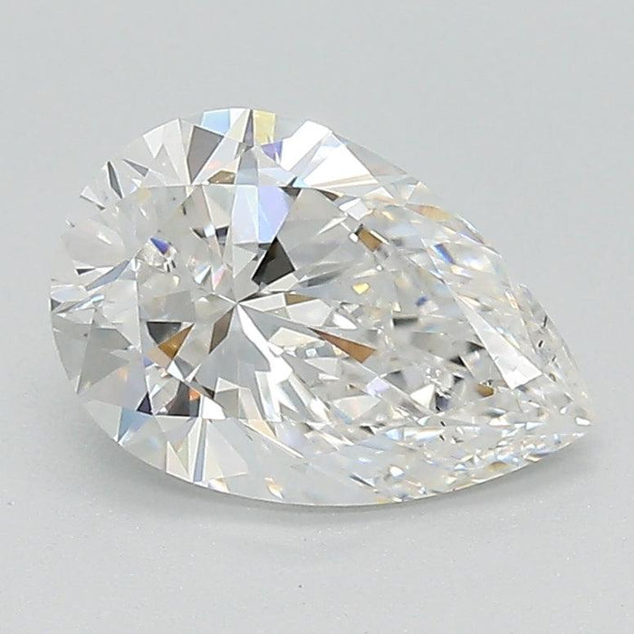 1.51Ct F SI1 GIA Certified Pear Lab Grown Diamond - New World Diamonds - Diamonds