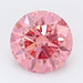 1.51Ct Vivid Pink SI1 IGI Certified Round Lab Grown Diamond - New World Diamonds - Diamonds