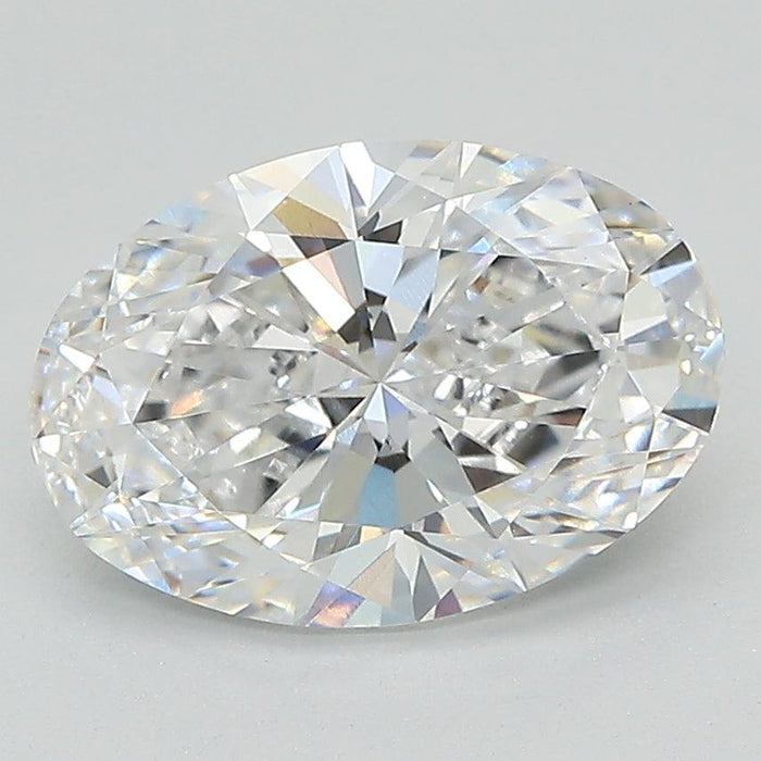 2.67Ct D VS1 GIA Certified Oval Lab Grown Diamond - New World Diamonds - Diamonds