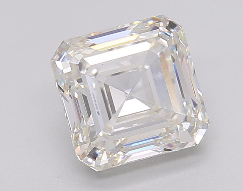 3.11Ct H VS1 IGI Certified Asscher Lab Grown Diamond - New World Diamonds - Diamonds