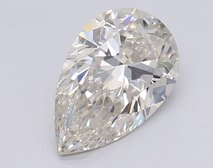 3Ct I VVS2 IGI Certified Pear Lab Grown Diamond - New World Diamonds - Diamonds