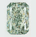 Loose 3.23 Carat Intense Green VS2 IGI Certified Lab Grown Radiant Diamonds