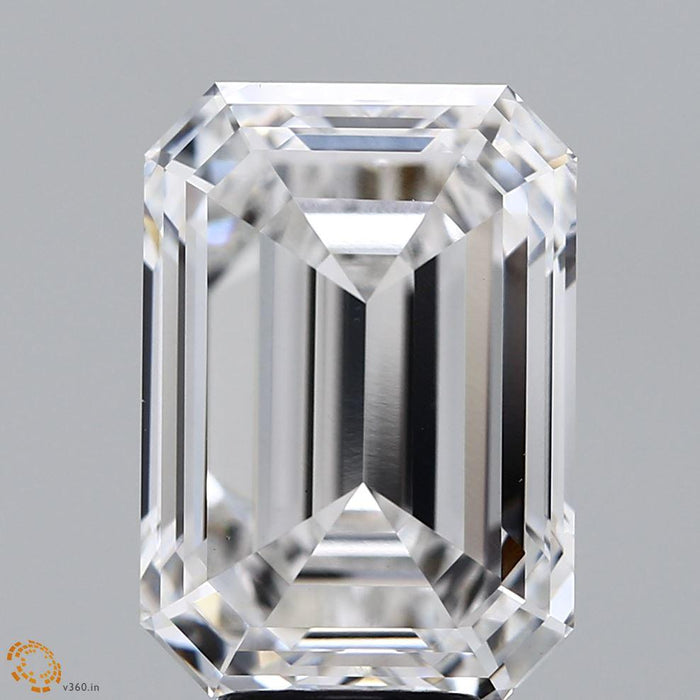 Loose 7.63 Carat E VS1 IGI Certified Lab Grown Emerald Diamonds