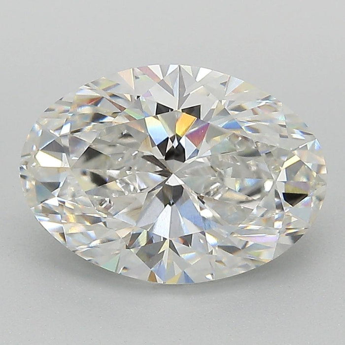 3.16Ct F VS1 IGI Certified Oval Lab Grown Diamond - New World Diamonds - Diamonds