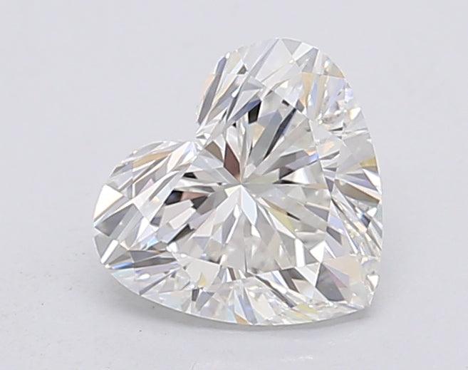 1.03Ct F VS1 IGI Certified Heart Lab Grown Diamond - New World Diamonds - Diamonds
